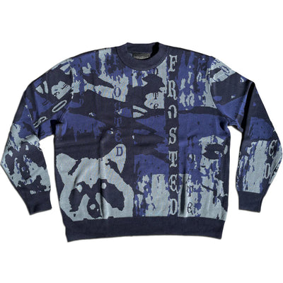 Frosted - Racoon Camo Knit