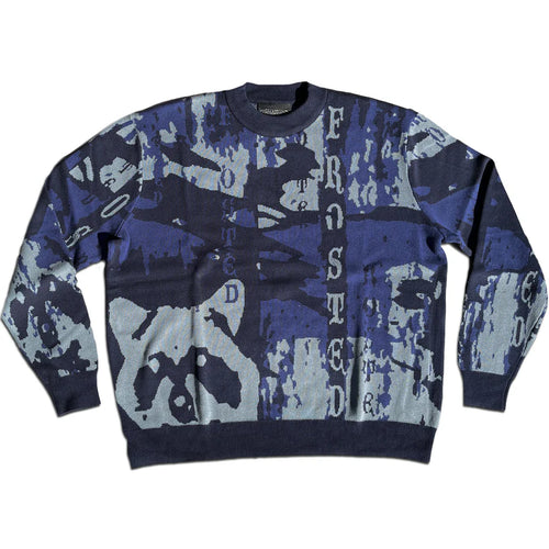 Frosted - Racoon Camo Knit