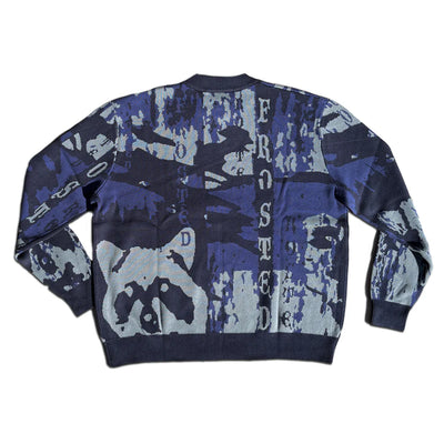 Frosted - Racoon Camo Knit