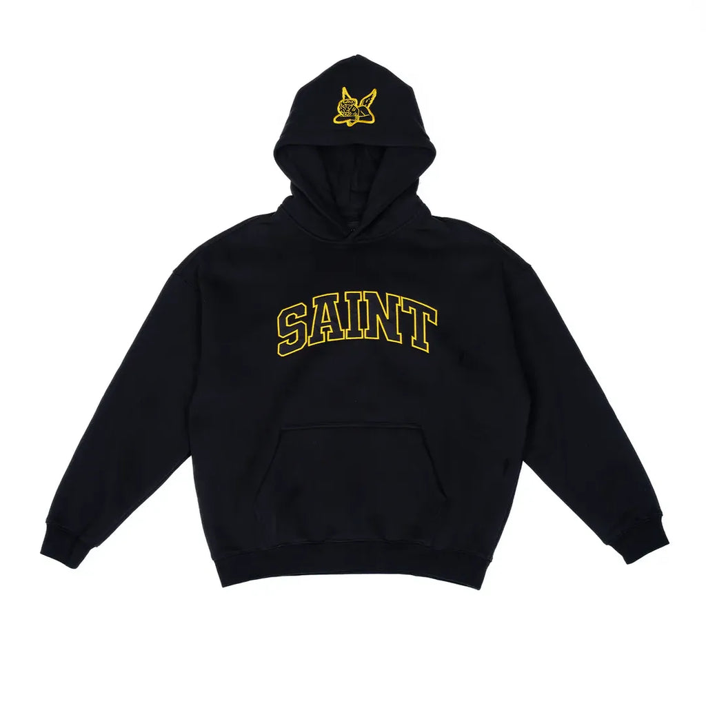 Hoodie ''Saint" Yellow Black