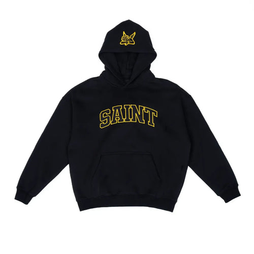 Hoodie ''Saint" Yellow Black