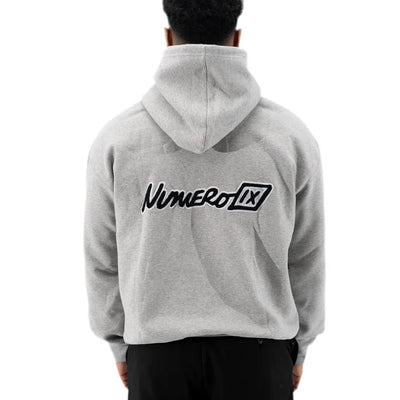 NUMERO IX - Grey Hoodie Signature