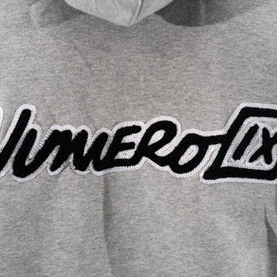 NUMERO IX - Grey Hoodie Signature