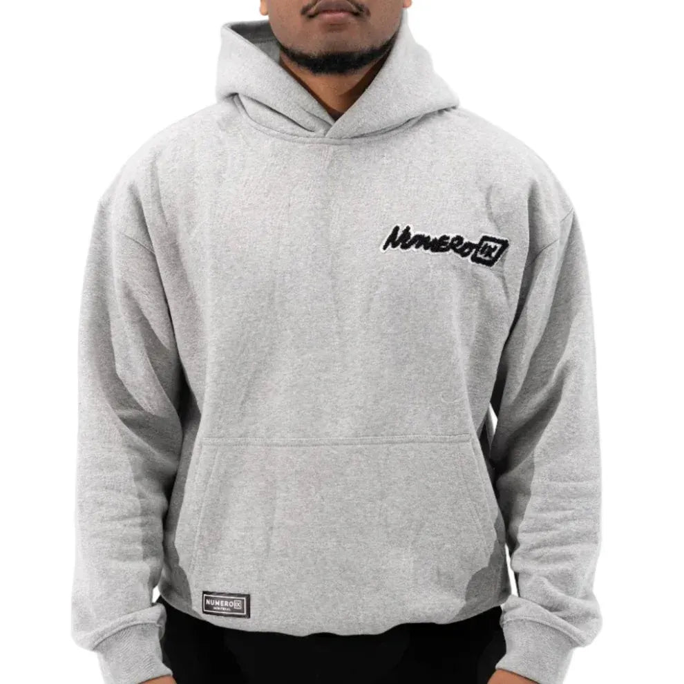 NUMERO IX - Grey Hoodie Signature