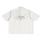 NYXYN - BOXY SCRIPT SHIRT - WHITE