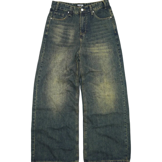 NYXYN - BAGGY WASHED JEANS - ACID BLUE